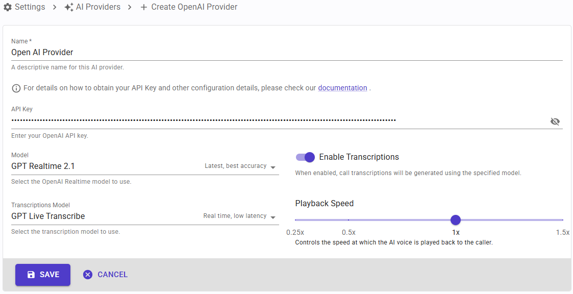 OpenAI Provider