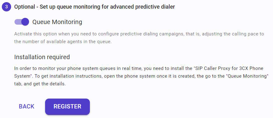 Enable Queue Monitoring