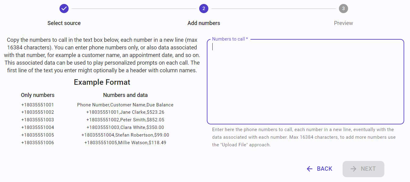 Add numbers manually